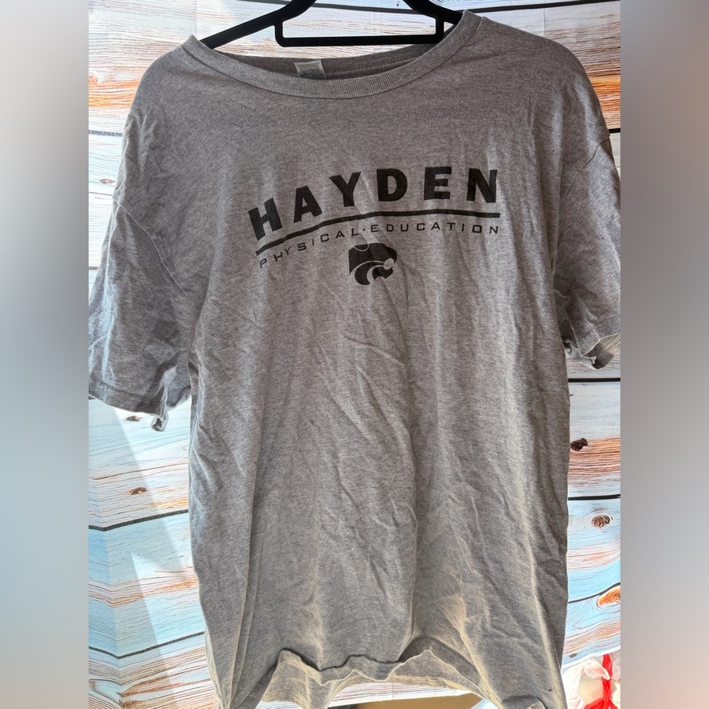 Hayden Gray Crew Neck Physical Education T‑Shirt‎